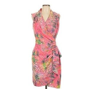 Nine West Asymmetrical Pink Dress